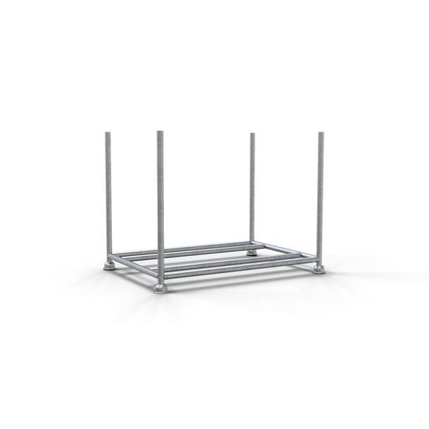 Transport and storage pallets, | 1.50 x 1.05 m | galvanized